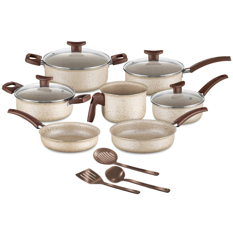 Jogo De Panelas 10 Peças Bianco Antiaderente - Bianco