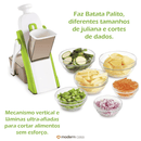 Cortador Mandoline Multifuncional 5 Funções