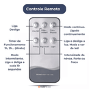 Aromatizador Umidificador Ultrassônico LED 7 Cores