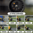 Pistola D'água de Alta Pressão de Espuma 8 em 1