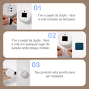 Luminária com Sensor de Movimento Led