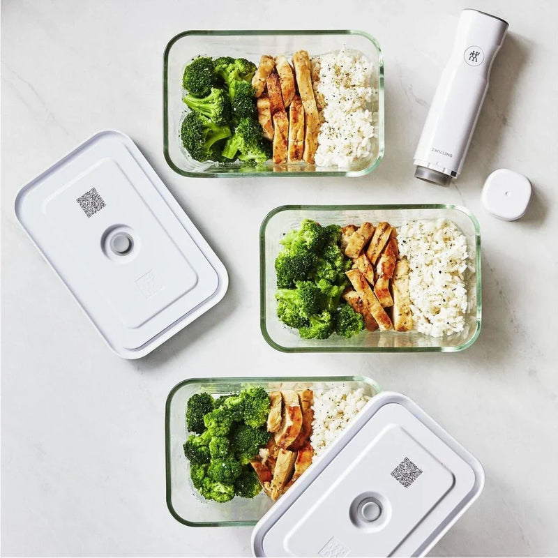 Kit 12 Potes Herméticos Zwilling + Bomba a Vácuo de Brinde