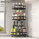 Organizador De Condimentos e Porta Temperos Rotativo
