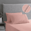 Jogo de Lençol 400 Fios Micro Percal Ponto Palito