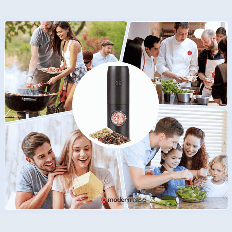 Moedor Automático de Sal e Pimenta