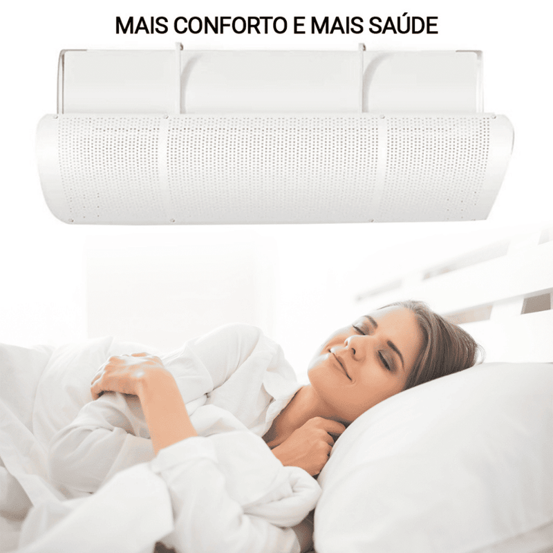 Defletor de Ar Condicionado Ajustável