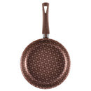 Conjunto Panelas Antiaderente 10 Peças Prime Alumínio - Marrom Escuro