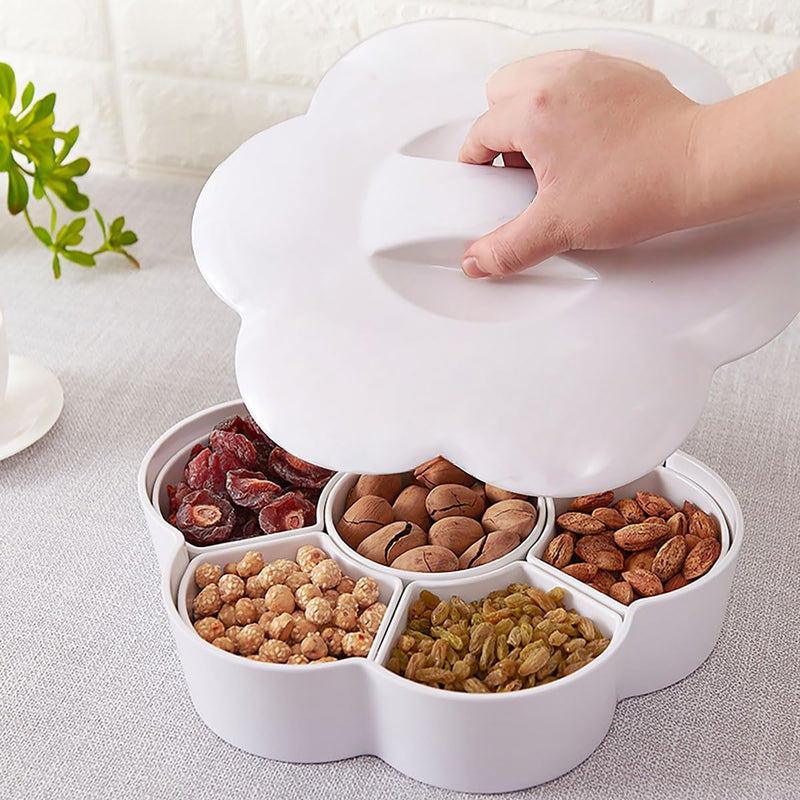 Bandeja de Petiscos com 7 Divisórias Premium