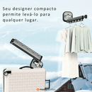 Varal Sem Perfuração Extensível Dobrável