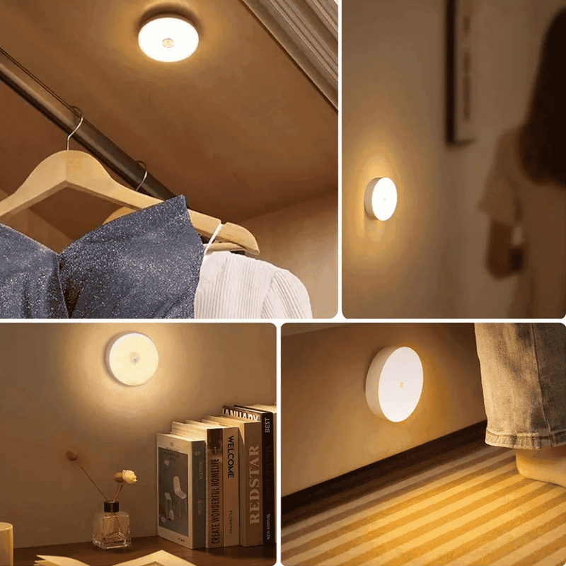 Luminária com Sensor de Movimento Led