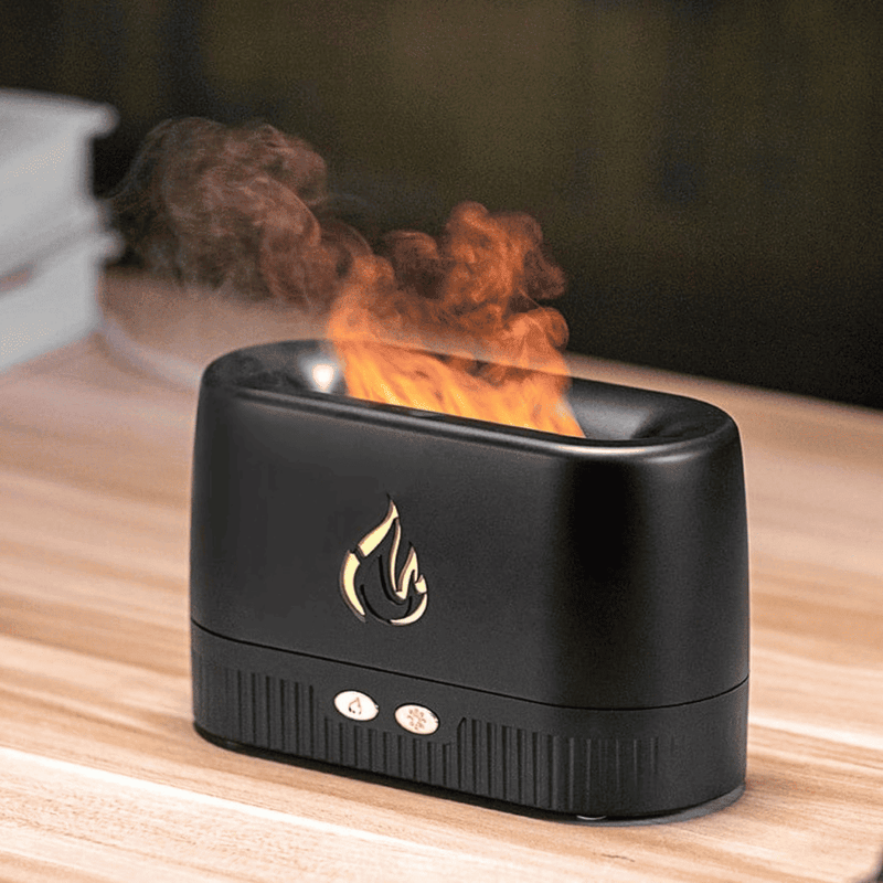 Difusor De Aromas Umidificador Lareira Aromaterapia