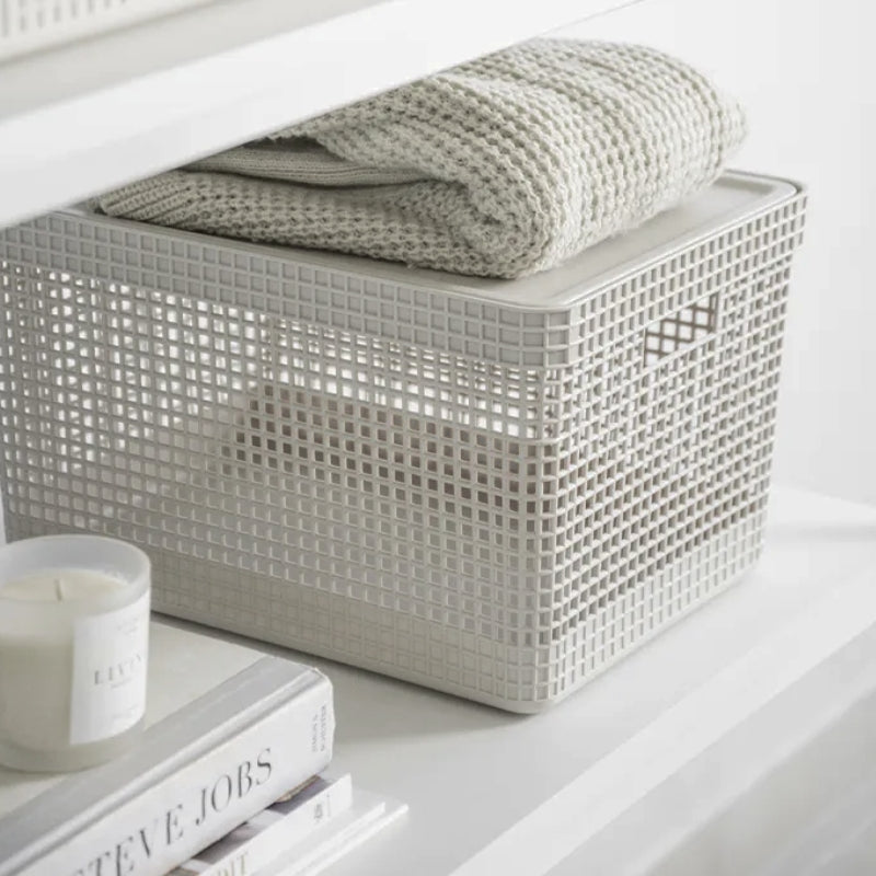 Kit Lavanderia 12 Peças Organizadoras Modernas