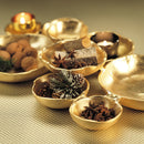 Bandeja de Petiscos 9 Níveis Dourada