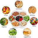 Bandeja de Petiscos com 7 Divisórias Premium