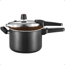 Panela De Pressão 4,5 Litros Antiaderente Fechamento Externo